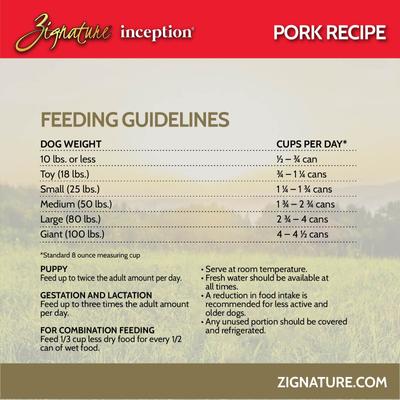Show full view: Inception Pork Meal Recipe Wet Dog Food, 13-oz can, case of 12 slide 7 of 8