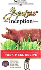 Inception Pork Meal Recipe Dry Dog Food, 27-lb bag