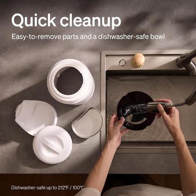 Show full view: Petlibro Granary WIFI Automatic Cat & Dog Feeder with Camera & 3 Pet Food Desiccant Bags, White, 5-L slide 8 of 12