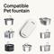 Show in main carousel: Petlibro Stainless Steel Dog & Cat Water Fountain Replacement Filters, 8 count slide 3 of 6