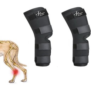 Doggie Stylz Adjustable Back Leg Dog Leg Braces, Medium