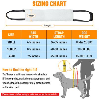 Show full view: Doggie Stylz Portable Dog Lift Harness, Large slide 3 of 9