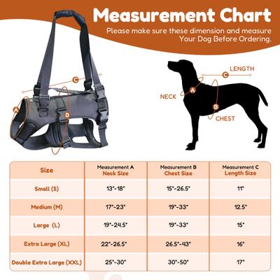 Show full view: Doggie Stylz Dog Lift Harness, Large slide 4 of 9