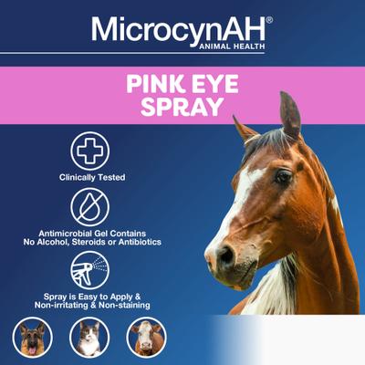 Show full view: Manna Pro MicrocynAH Pink Eye Pet Spray, 16-fl oz bottle slide 3 of 6