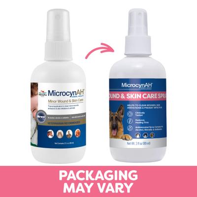 Show full view: Manna Pro MicrocynAH Wound & Skin Care Pet Spray, 3-fl oz bottle slide 6 of 6