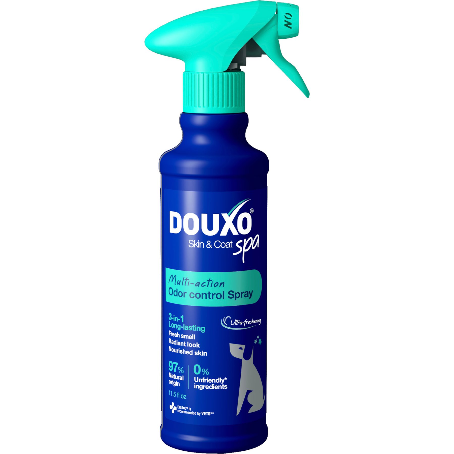 Douxo Spa Skin & Coat Multi-Action Odor Control Dog Deodorizer Spray, 11.5-fl oz bottle