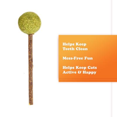 Show full view: Meowijuana Lollies Silvervine Sticks with Catnip, 3 count slide 5 of 9