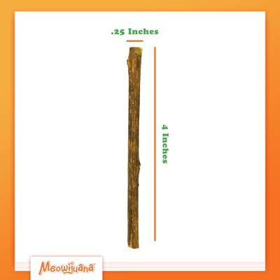 Show full view: Meowijuana King Sized Silvervine Cat Sticks, 6 count slide 8 of 10
