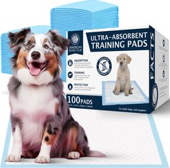 American Kennel Club Dog Training Pads, 22 x 22-in, Unscented, 100 count