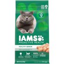 Iams Proactive Health Healthy Senior Chicken Recipe Dry Cat Food, 7-lb bag