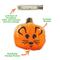 Show in main carousel: Meowijuana Refillable Get Spooked Pumpkin Cat Plush Toy with Catnip slide 5 of 11