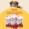 Show in main carousel: Bravo! Bag-O-Chews 8" Beef Trachea Chews Dry-Roasted Dog Treats, 2 count slide 4 of 10