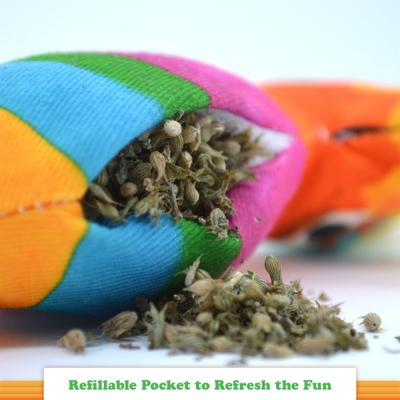 Show full view: Meowijuana Refillable Get Smashed Llama Pinata Wand Cat Toy slide 5 of 9