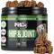 Show in main carousel: Pet Chef Canine Arthritis Pain Relief Vegan Bacon Flavored Soft Chew Hip Joint Mobility Supplement for Dogs, 10-oz jar, 140 count slide 1 of 8