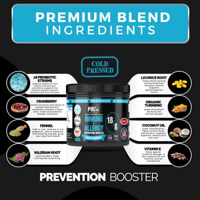 Show full view: Pet Chef All Natural Omega 3, Salmon Oil & Peanut Butter Flavored Soft Chew Allergy Support Supplement for Dogs, 10-oz jar, 140 count slide 7 of 9