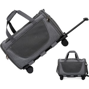 DOPZER Rolling Travel Carriers with Removable Wheels & Telescopic