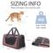 Show in main carousel: Gapzer Rolling Travel Carriers with Removable Wheels & Telescopic Handle for Medium/Large Cats & Small Dogs, Red, 18.5 x 11.8 x 11.8-in slide 2 of 9