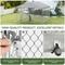 Show in main carousel: Yitahome Outdoor Heavy Duty Playpen Cage Enclosure Dog Run Kennel with Waterproof Cover Steel, Silver, 10 x 10-ft slide 3 of 5