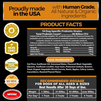 Show full view: Pet Chef Lawn Saver Vegan Bacon! Canine Urine Yard Burn Stopper Bacon Flavored Soft Chew Urinay Support Supplement for Dogs, 10-oz jar slide 8 of 9