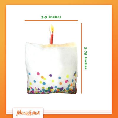 Show full view: Meowijuana Refillable Get Lit Cake Cat Toy slide 8 of 10