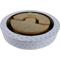 Show in main carousel: Tugzelle Purr-Ball Maze Cat Scratcher Toy with Catnip, Blue, 13 x 13 x 2.25-in slide 4 of 4