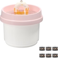 Happy & Polly Sweet Donut Cat Water Fountain, 50-oz