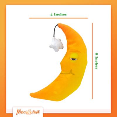 Show full view: Meowijuana Refillable Get Hung Moon & Stars Cat Toy slide 7 of 10