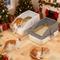 Show in main carousel: JOEJOY Stainless Steel Cat Litter Box, 23 x 15 x 11-in, 2 count, Silver Gray/Dark Gray slide 3 of 7