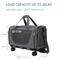 Show in main carousel: Gapzer Rolling Washable Travel Carriers with RemovableWheels & Telescopic Handle for Medium/Large Cats & Small Dogs, Grey, 18.5 x 11.8 x 11.8-in slide 2 of 9