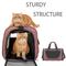 Show in main carousel: Gapzer Rolling Travel Carriers with Removable Wheels & Telescopic Handle for Medium/Large Cats & Small Dogs, Red, 18.5 x 11.8 x 11.8-in slide 5 of 9