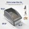 Show in main carousel: Invenho High Sided Anti-Urine Leakage Cat Litter Box, X-Large, Dark Gray slide 7 of 7