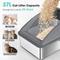 Show in main carousel: Invenho High Sided Anti-Urine Leakage Cat Litter Box, X-Large, Dark Gray slide 2 of 7