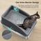 Show in main carousel: Invenho High Sided Anti-Urine Leakage Cat Litter Box, X-Large, Dark Gray slide 4 of 7