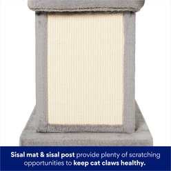 Frisco Heavy Duty 21-in Extra Wide Perch Cat Tree with Sisal Scratcher slide 2 of 7