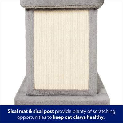 Show full view: Frisco Heavy Duty 21-in Extra Wide Perch Cat Tree with Sisal Scratcher slide 7 of 9