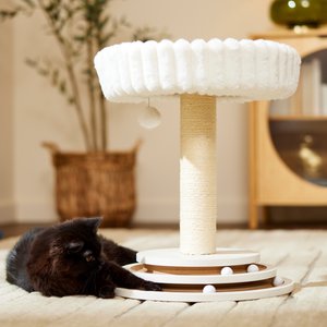 Frisco 20-in UltraCozy Cat Tree with Ball Track