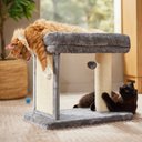 Frisco Heavy Duty 21-in Extra Wide Perch Cat Tree with Sisal Scratcher