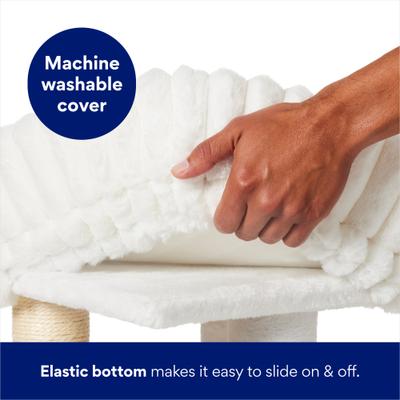 Show full view: Frisco 38-in UltraCozy Cat Tree with Ball Track slide 6 of 9