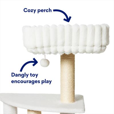 Show full view: Frisco 52-in UltraCozy Cat Tree with Ball Track slide 4 of 9