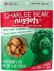 Charlee Bear Nuggets Shepherds Pie Crunchy Dog Treats, 6-oz bag