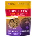 Charlee Bear Natural Bear Crunch Grain-Free Turkey, Sweet Potato & Cranberry Dog Treats, 8-oz bag