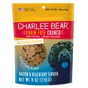 Charlee Bear Natural Bear Crunch Grain-Free Bacon & Blueberry Dog Treats, 8-oz bag