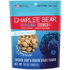 Charlee Bear Original Crunch Chicken Soup & Garden Veggie Crunchy Dog Treats, 16-oz bag