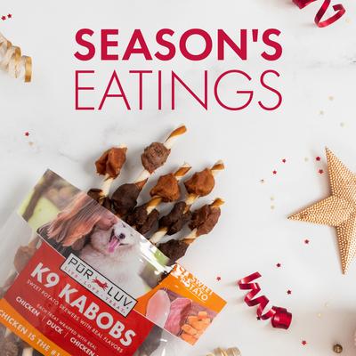 Show full view: Pur Luv K9 Kabob Real Chicken & Sweet Potato Dog Treats, 12-oz bag slide 3 of 11