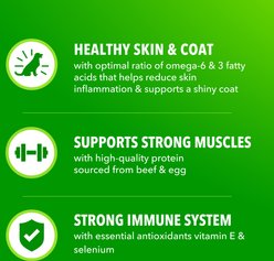 Iams Proactive Health Minichunks Adult Beef & Rice Recipe Dry Dog Food, 30-lb bag slide 2 of 9