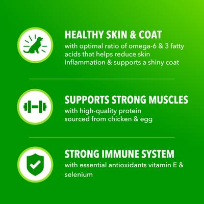 Show full view: Iams Proactive Health Minichunks with Real Chicken & Whole Grains Dry Dog Food, 7-lb bag slide 9 of 11