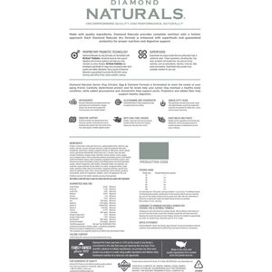 Diamond Naturals Senior Formula Dry Dog Food, 35-lb bag