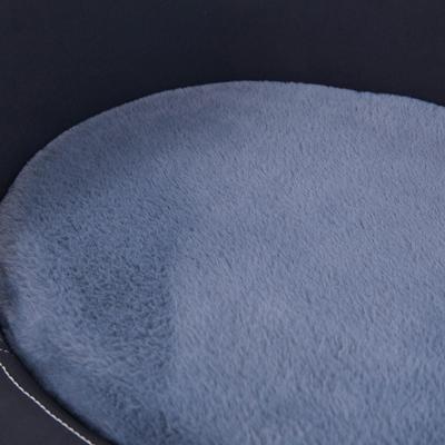 Show full view: Xbrigh Plush Round Easy-Clean Cat Sofa Bed, Black, Small slide 8 of 9