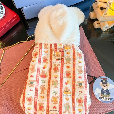 Show full view: Dolly Pet Valentine's Day Festive Bear Heart Dog Coat, Large slide 5 of 6