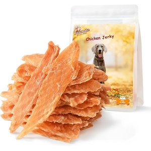 Pawmate Chicken Low-Fat Jerky Dog Treats, 11-oz bag